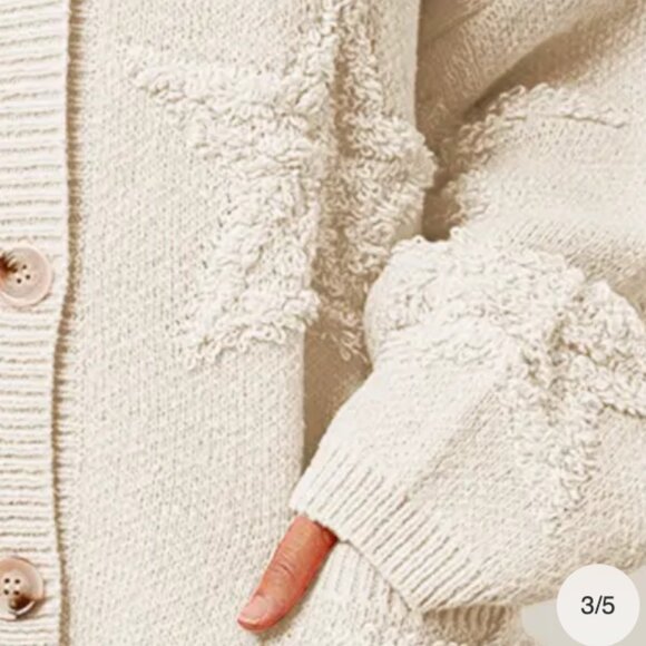 #157 CARDIGAN STAR DETAIL - Picture 2 of 2